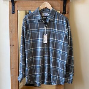 NWT Southern Tide Plaid Button Down Shirt Size L